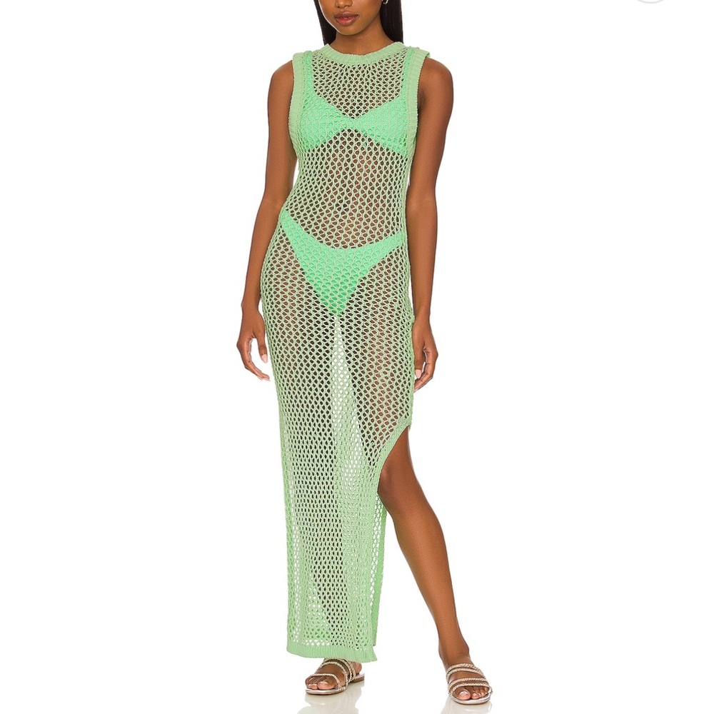 Beach Riot Green Coverup